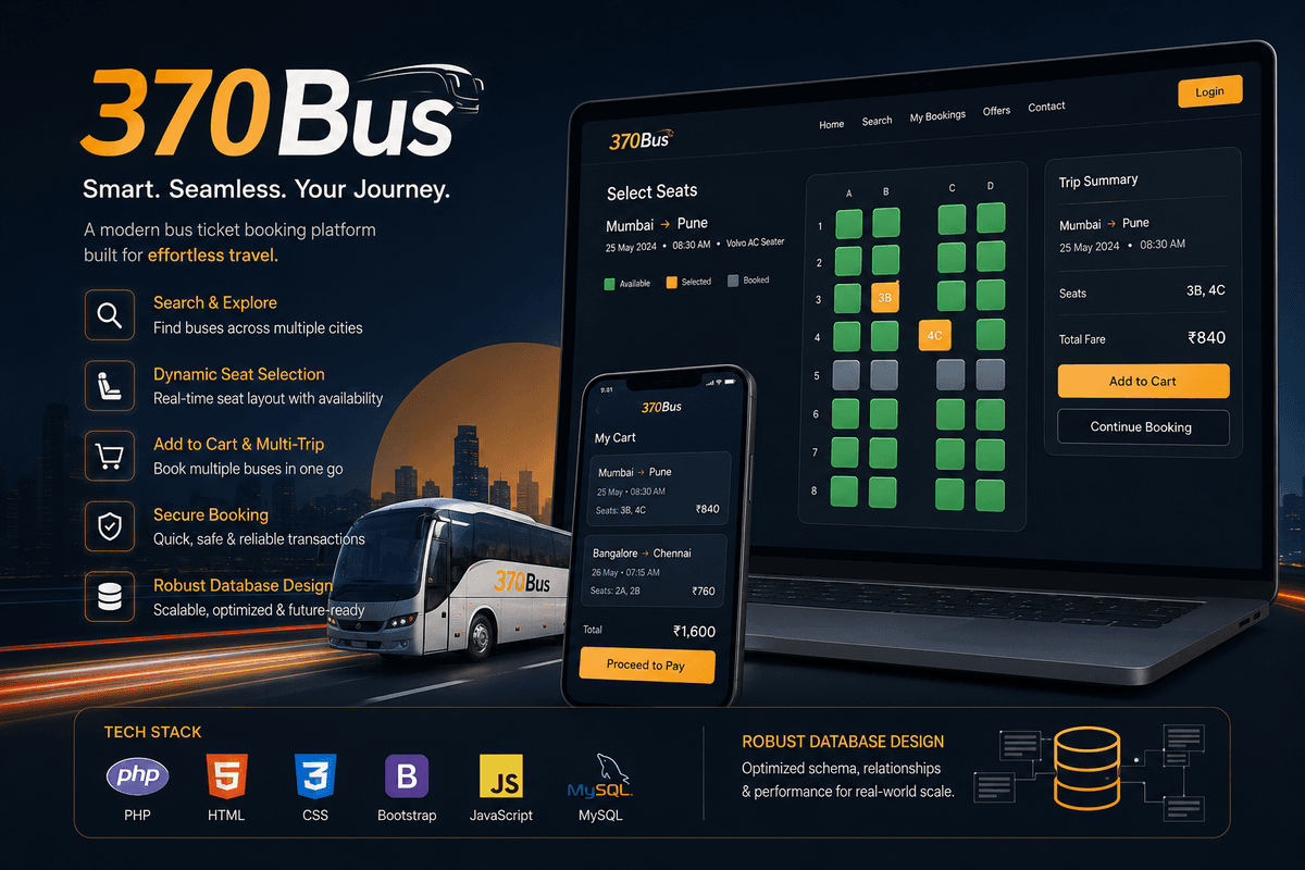 Bus E-Ticketing System